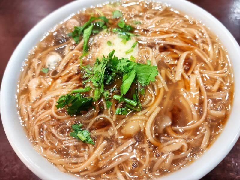 桃園大廟口切仔麵店 麵線