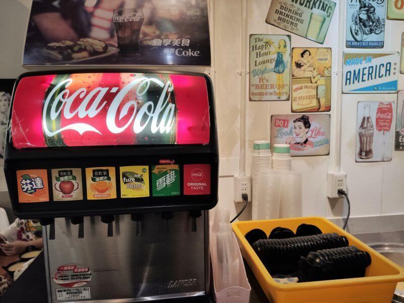 牛鬍子厚切牛排 飲料