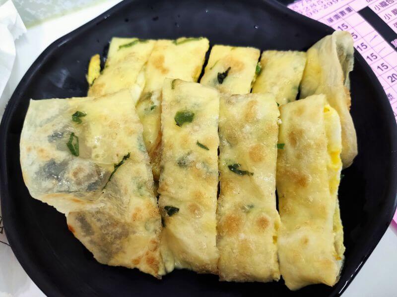 六一一豆漿店 雙蛋蛋餅