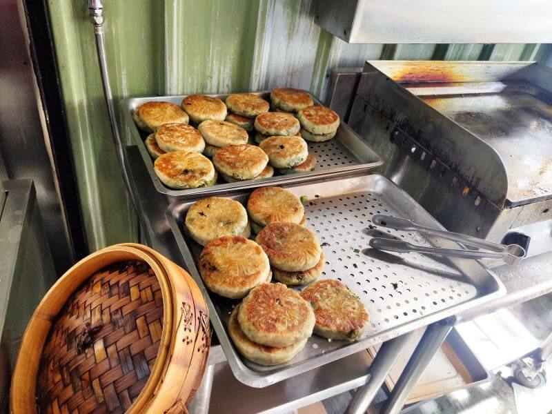 六一一豆漿店 豆沙餅