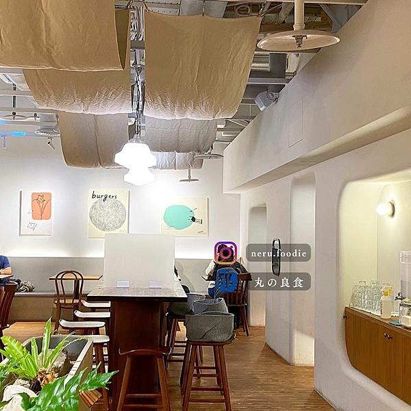 waku waku burger｜誠品南西優質餐廳推薦 @neru.foodie / 丸の良食