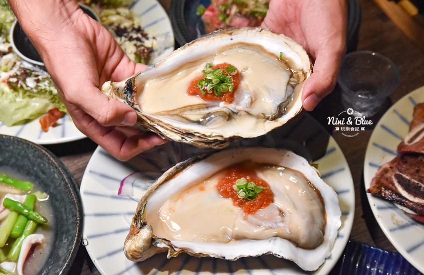 將軍府日式居酒屋 台中串燒宵夜 清酒 生蠔32