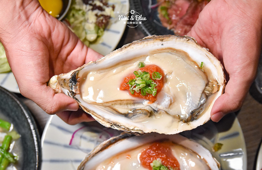 將軍府日式居酒屋 台中串燒宵夜 清酒 生蠔33