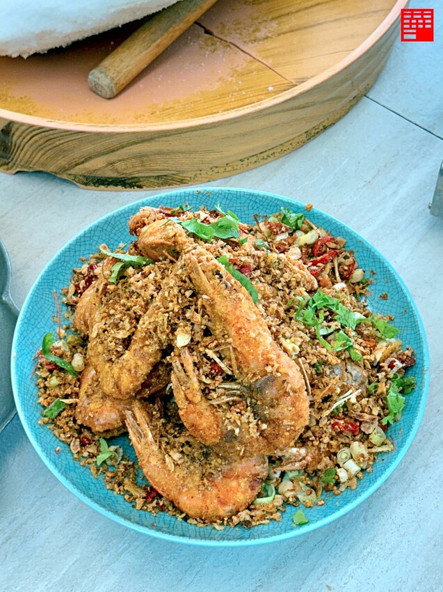 高雄市美濃區高雄美食／里長台灣鯛：美濃必吃「好客鍋」！用客家小炒煮鯛魚火鍋的黃金三層次