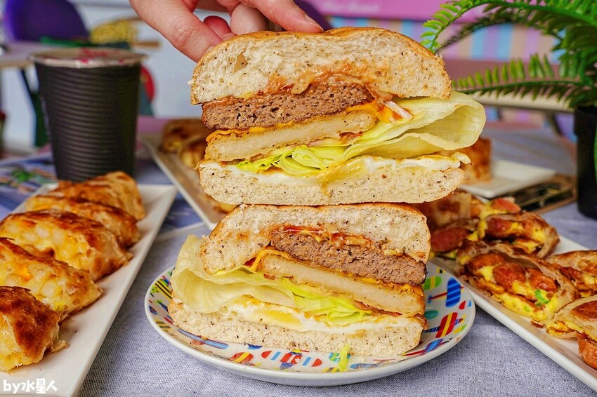 喜饌晨食蛋餅專賣 台中大里早午餐