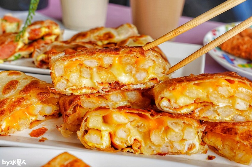 喜饌晨食蛋餅專賣 台中大里早午餐