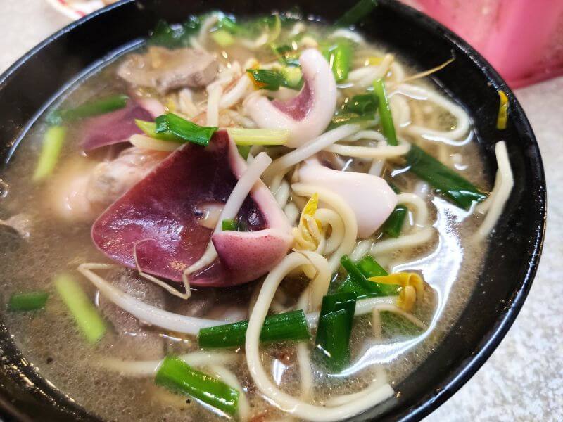 無扛棒什錦麵 什錦湯麵