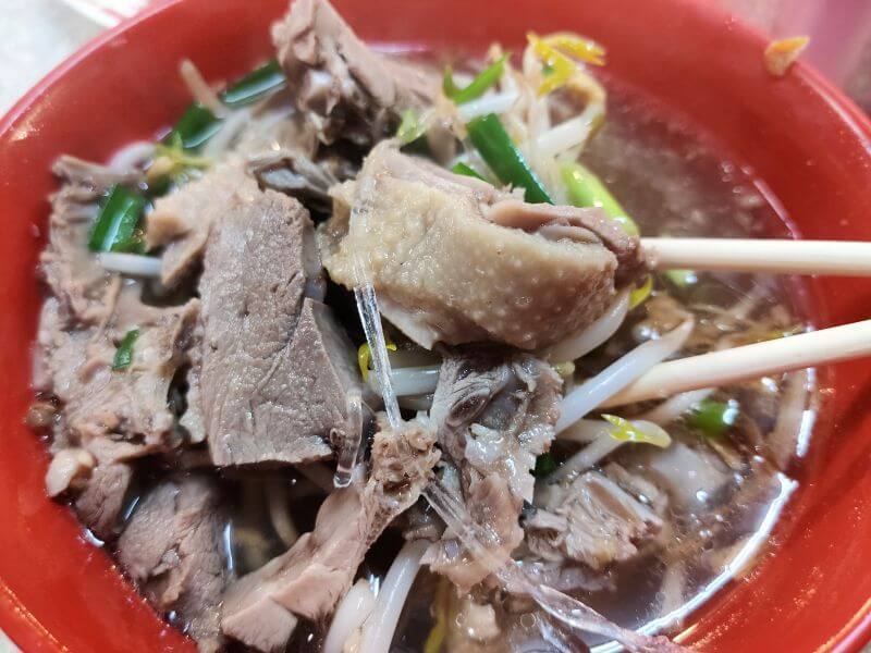 無扛棒什錦麵 鴨肉冬粉