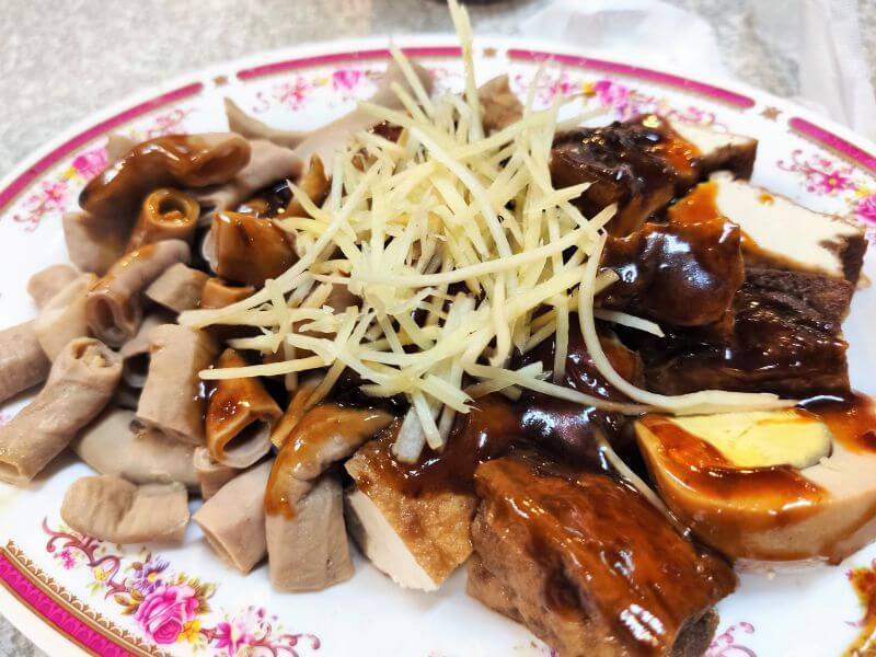 無扛棒什錦麵 小菜