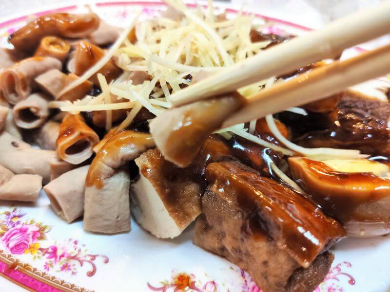 無扛棒什錦麵 小菜