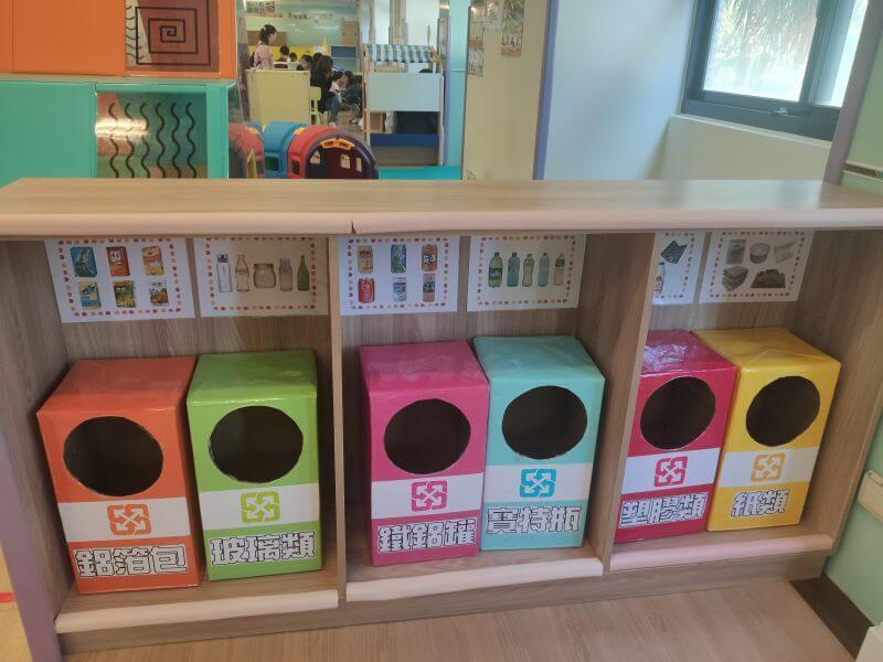 三民親子館 資源回收區