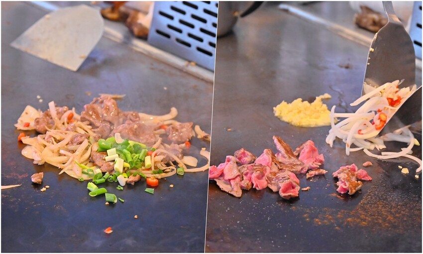 台中市東區台中30年精緻又平價台中鐵板燒老字號 獨享海陸特餐整桌超豐盛/邑鐵板燒