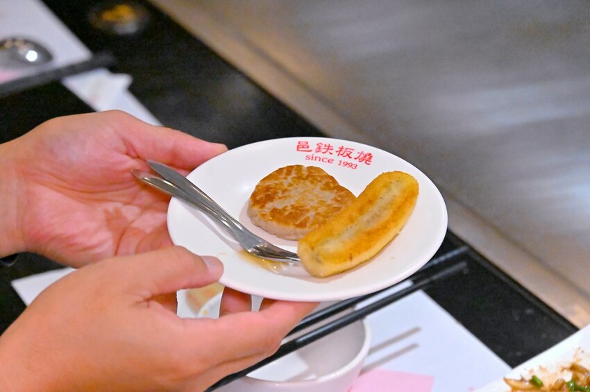 台中市東區台中30年精緻又平價台中鐵板燒老字號 獨享海陸特餐整桌超豐盛/邑鐵板燒