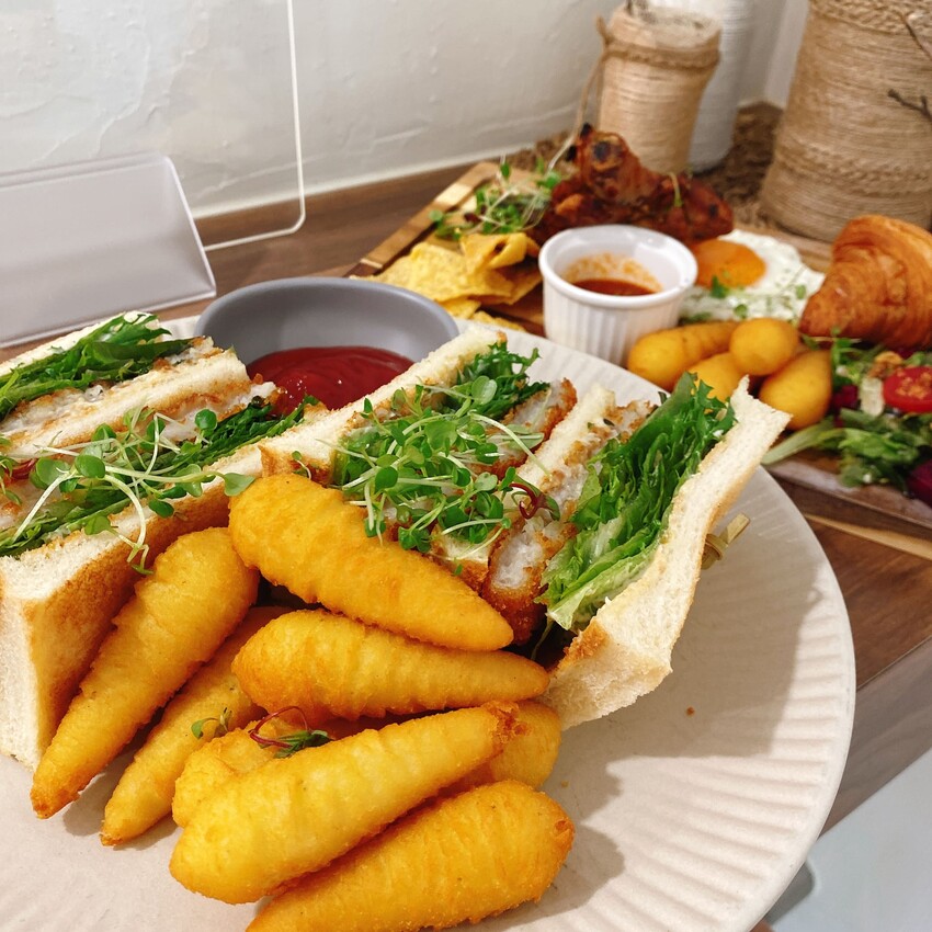 桃園青埔隱藏版美食—不挑食BUTIAOSHI，愜意又舒適的環境坐一整天都沒問題