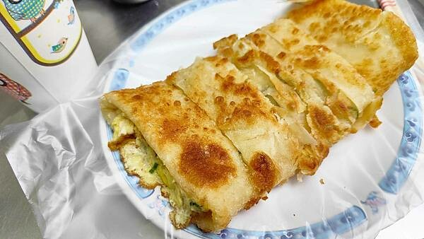 無名早餐店｜三重三張街沒有店名沒有招牌，好吃到爆表的蛋餅