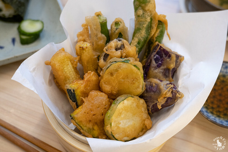 台中西屯｜蔬食 DOUZOどうぞ 純素日式餐飲風格，炸天婦羅好吃!