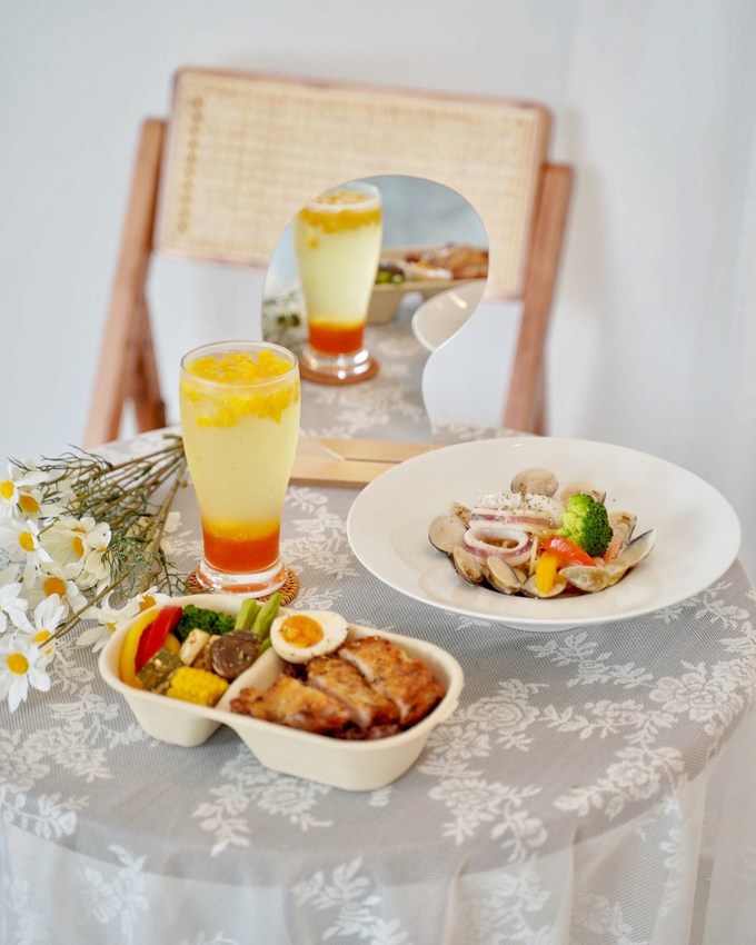 【苗栗頭份】尚順新開幕韓風『LIHO Coffee 輕食餐盒』，主打少油少鹽健康餐盒，還有咖啡、氣泡飲料、下午茶心型鬆餅優惠套餐可以選擇！ - 阿華田的美食日記