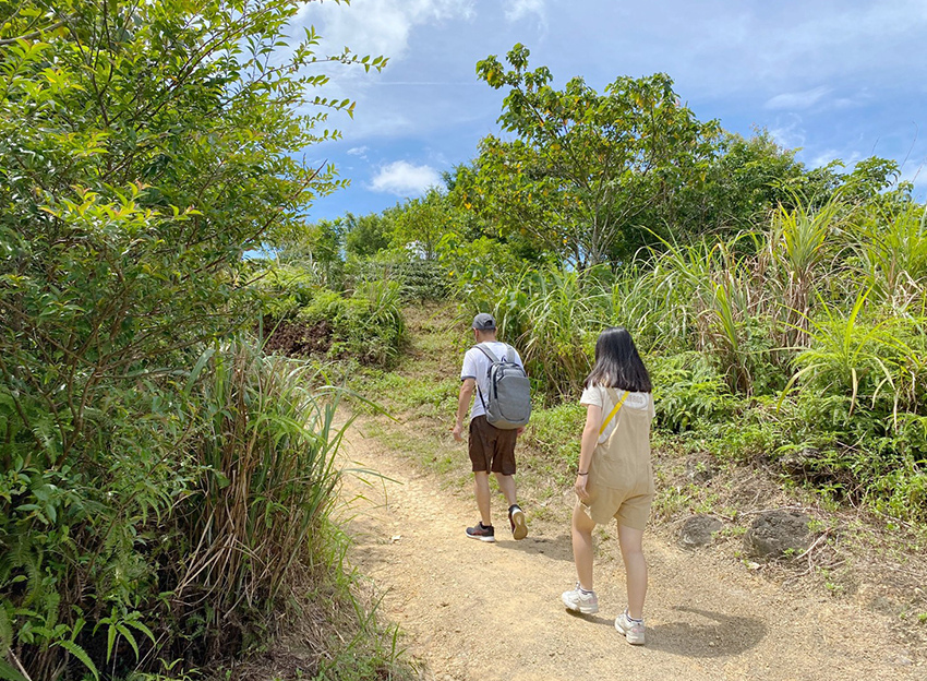 新北石碇鱷魚島、山嵐疊疊碧綠翡翠水庫、友善小車不用爬直接攻頂