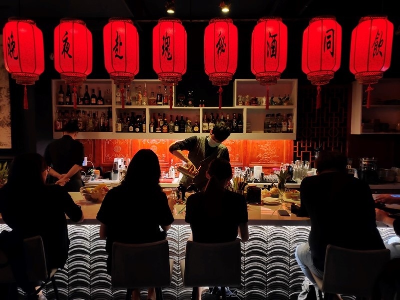 【台北信義區】瑰秘GREY ME特別的調酒茶香四溢，餐點也美味，台北餐酒館推薦