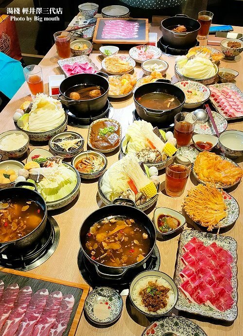 【台中火鍋】湯棧(輕井澤三代店)．主打麻油、燒酒、剝皮辣椒鍋!