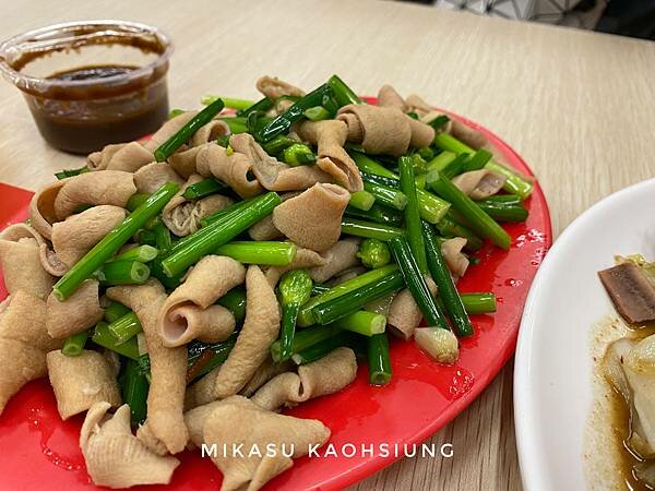 辣炒韭菜鴨腸 盧記烤鴨 高雄盧記烤鴨推薦