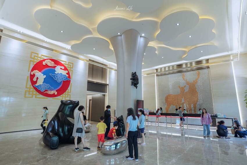 【嘉義西區｜住宿】新悦花園酒店。嘉義親子飯店推薦，寵物友善設有寵物旅館，多種親子設施，早餐有火雞肉飯