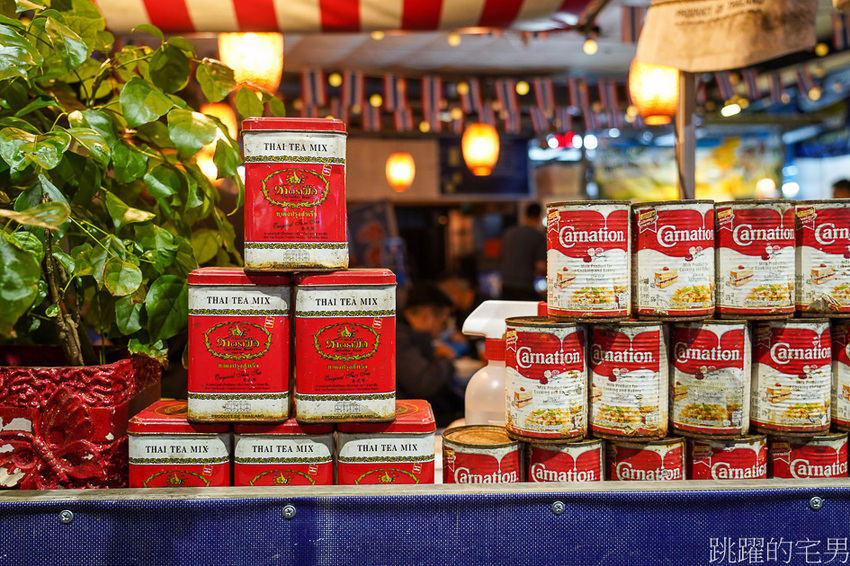 台北這家店真以為在泰國!泰文招牌加上泰國音樂，完整度根本100％ 必點酥辣粿條 一碗只要55元@跳躍的宅男