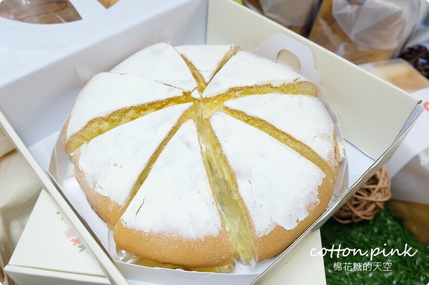 台中生吐司暘光田麥超搶手,最新波士頓派厚厚奶油香而不膩,強烈建議一定要預定 - 棉花糖的天空