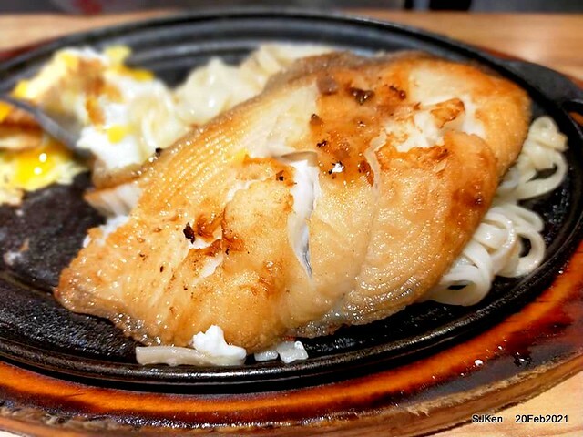 Fish steak , 孫東寶台式牛排台北民生(Sun-DongBao Beef & fish steak chainstore),Taipei,Taiwan, SJKen, Feb 20,2021.
