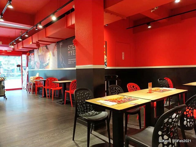 Fish steak , 孫東寶台式牛排台北民生(Sun-DongBao Beef & fish steak chainstore),Taipei,Taiwan, SJKen, Feb 20,2021.