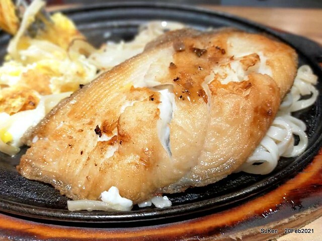 Fish steak , 孫東寶台式牛排台北民生(Sun-DongBao Beef & fish steak chainstore),Taipei,Taiwan, SJKen, Feb 20,2021.