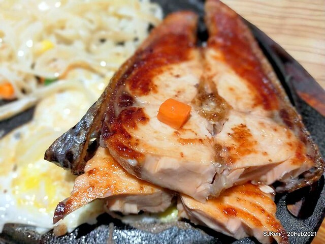 Fish steak , 孫東寶台式牛排台北民生(Sun-DongBao Beef & fish steak chainstore),Taipei,Taiwan, SJKen, Feb 20,2021.
