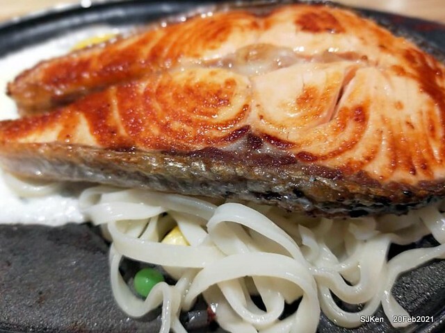 Fish steak , 孫東寶台式牛排台北民生(Sun-DongBao Beef & fish steak chainstore),Taipei,Taiwan, SJKen, Feb 20,2021.