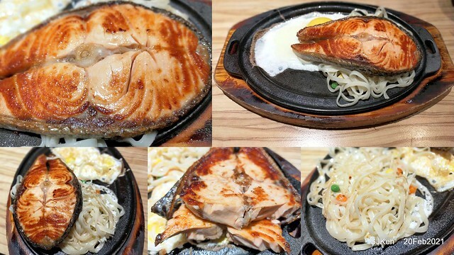 Fish steak , 孫東寶台式牛排台北民生(Sun-DongBao Beef & fish steak chainstore),Taipei,Taiwan, SJKen, Feb 20,2021.