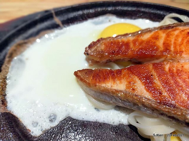 Fish steak , 孫東寶台式牛排台北民生(Sun-DongBao Beef & fish steak chainstore),Taipei,Taiwan, SJKen, Feb 20,2021.