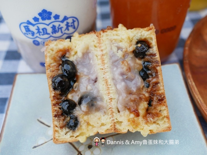 新竹新豐下午茶推薦|馬祖新村新豐店-台灣在地特色飲品 X 創意古早味車輪餅。車輪餅手搖飲口味推薦價格分享。芋頭控別錯過！！（影片）