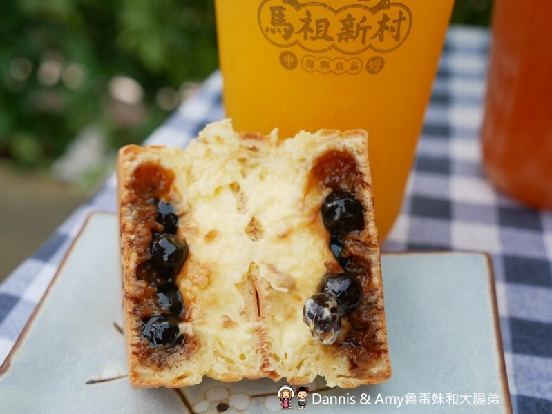 新竹新豐下午茶推薦|馬祖新村新豐店-台灣在地特色飲品 X 創意古早味車輪餅。車輪餅手搖飲口味推薦價格分享。芋頭控別錯過！！（影片）