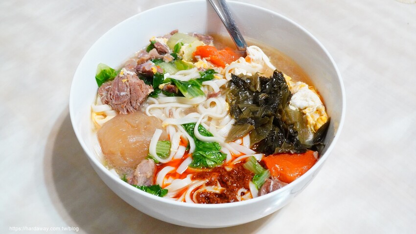 好食圓滿極品雙寶紅燒半肉半肚牛肉麵