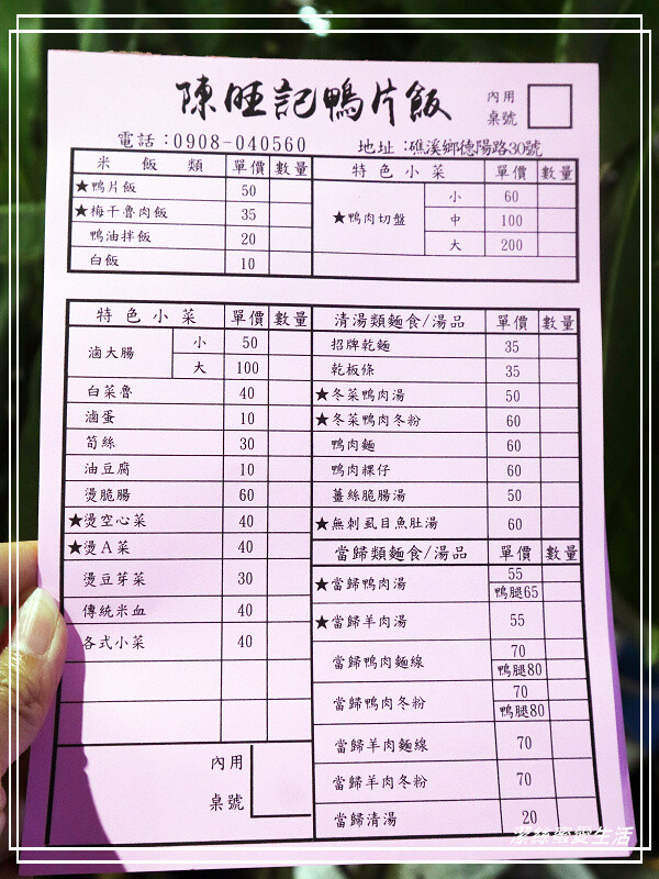 宜蘭縣礁溪鄉陳旺記鴨片飯-宜蘭礁溪/平價美味~超人氣排隊小吃