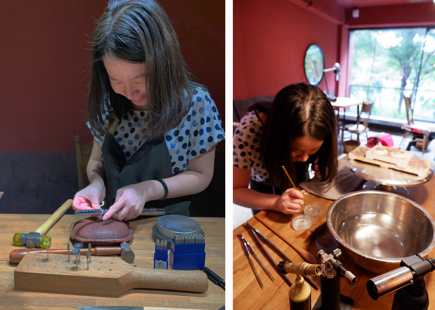 以覺學 intzuition金工實驗室草悟店-台中旅行約會景點,金工藝術體驗