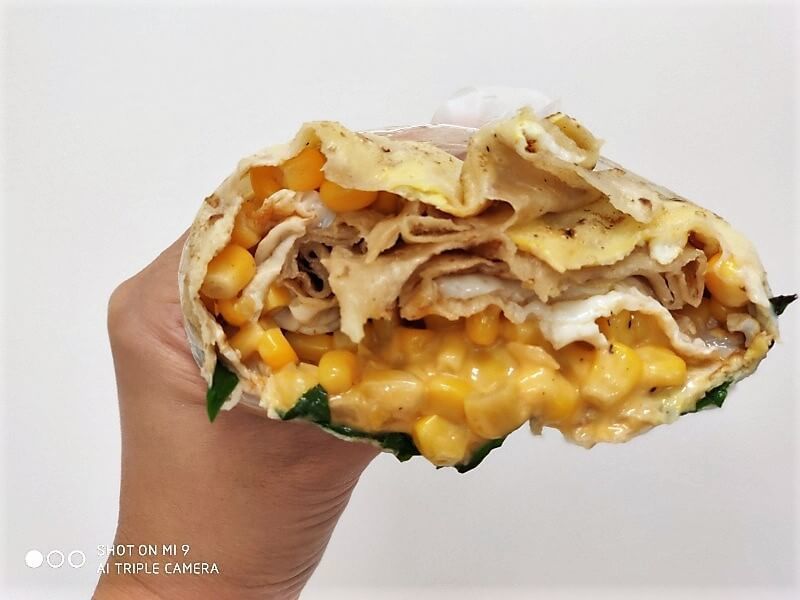 八德無名爆漿蛋餅 爆漿總匯成品