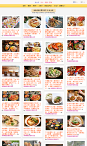 海綿飽飽的鳳梨城堡的美食牆