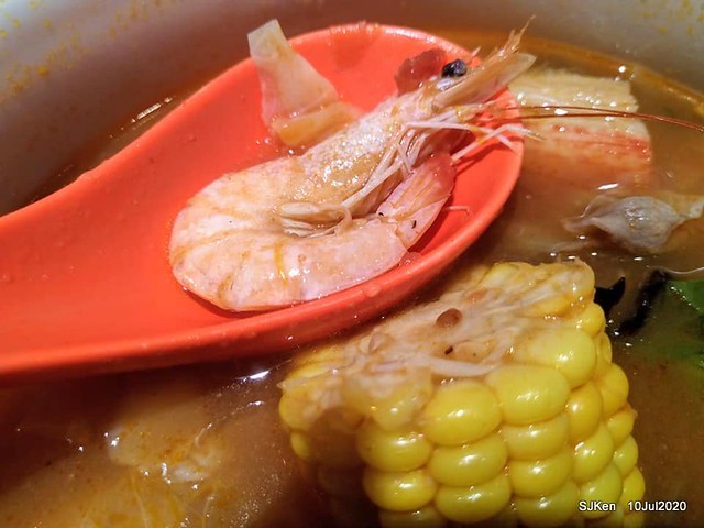 Tomato pork hot pot , Taipei, Taiwan, SJKen, July, 10, 2020.
