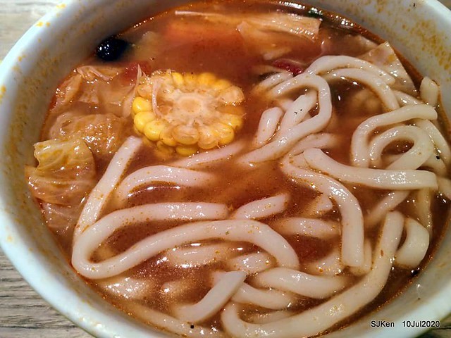 Tomato pork hot pot , Taipei, Taiwan, SJKen, July, 10, 2020.