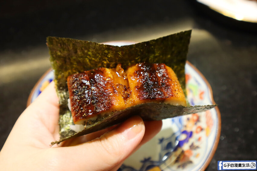 中永和日式無菜單-鮨明吟.生魚片.山椒鰻魚海苔燒