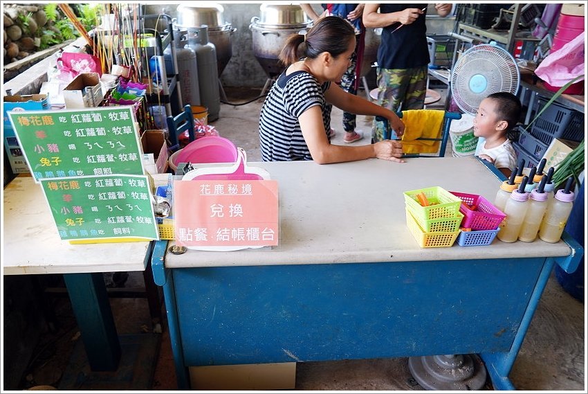 【桃園大溪親子景點】花鹿秘境-李家摸蜆農場．餵小鹿、迷你豬、釣蝦、釣魚、玩水~