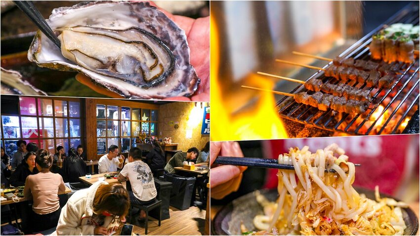 平日六點多就客滿,想吃建議訂位,新北市生意超好的居酒屋,推薦必點生蠔、午仔魚一夜干