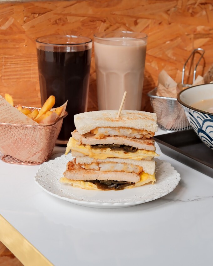 【花蓮美食推薦】秝好碳烤吐司～平價早餐只要30元起！吐司超厚