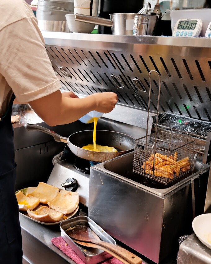 【花蓮美食推薦】秝好碳烤吐司～平價早餐只要30元起！吐司超厚