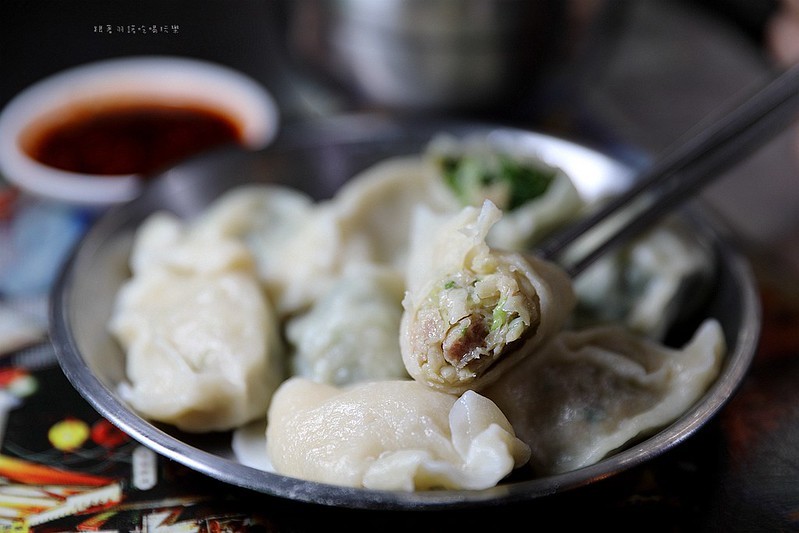 魏記水餃台北通化臨江街夜市北方手工現包白菜韭菜豬肉餃子084